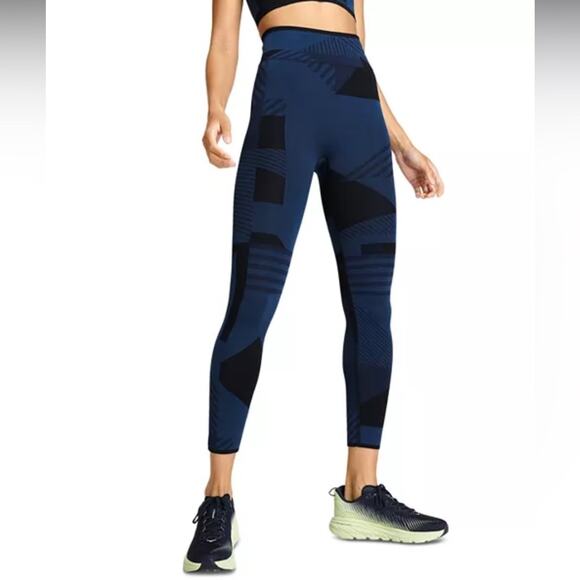 Sweaty Betty Interval Seamless 7/8 Workout Leggings
Navy Blue Block Jacquard M - Picture 1 of 10